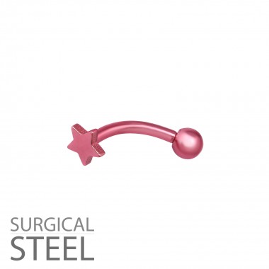Star - 316L Surgical Grade Stainless Steel Steel Navels SD35482