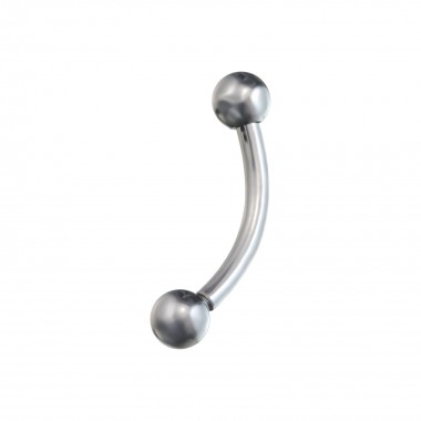 Body Jewelry Bend Belly Banana - 316L Surgical Grade Stainless Steel Steel Navels SD36519