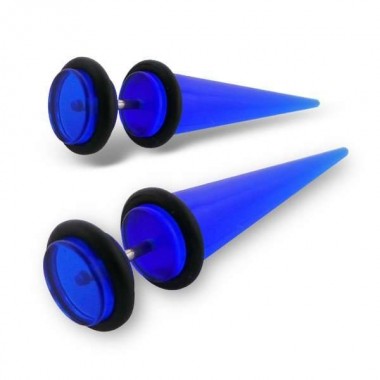 Deep blue - Acrylic Ear Tunnels & Plugs SD10112