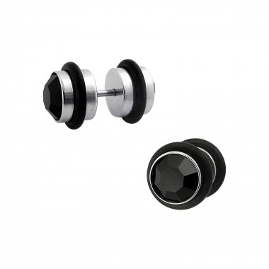 Dumbbell - 316L Surgical Grade Stainless Steel Ear Tunnels & Plugs SD3565