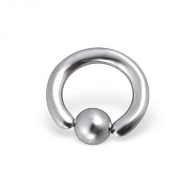 Tthick simple ball - 316L Surgical Grade Stainless Steel Labrets & Barbells SD3616