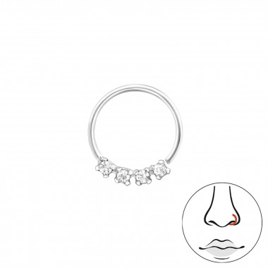 10mm - 925 Sterling Silver Silver SD34609
