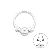 3mm Ball - 925 Sterling Silver Silver SD46391
