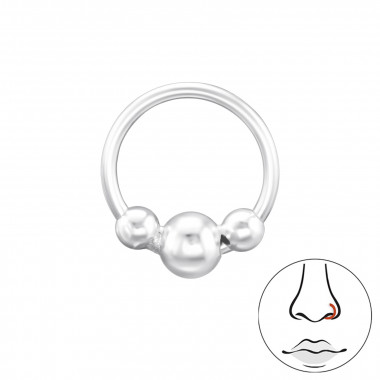 3mm Ball - 925 Sterling Silver Silver SD46391
