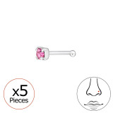 Round 2mm - 925 Sterling Silver Silver SD48028