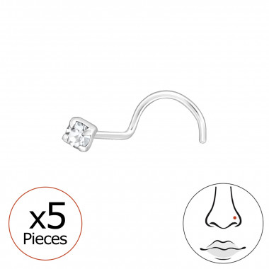 Round 2mm - 925 Sterling Silver Silver SD48029