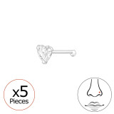 Heart - 925 Sterling Silver Silver SD48034