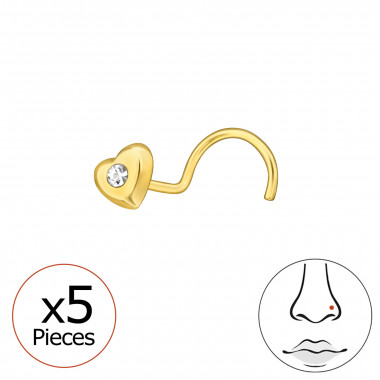 Heart - 925 Sterling Silver Silver SD48057