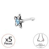 Star - 925 Sterling Silver Silver SD48064