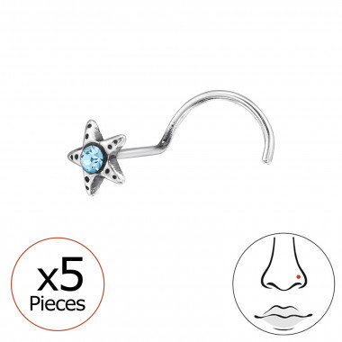 Starfish - 925 Sterling Silver Silver SD48065