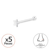 Star - 925 Sterling Silver Silver SD48072