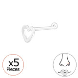Heart - 925 Sterling Silver Silver SD48078