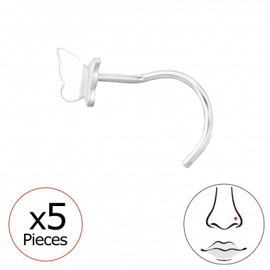 Butterfly - 925 Sterling Silver Silver SD48083
