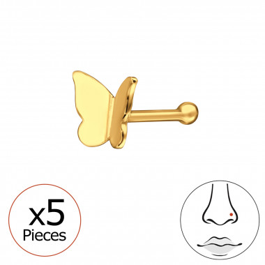 Butterfly - 925 Sterling Silver Silver SD48084