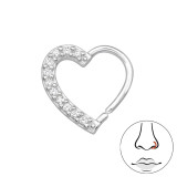 Heart - 925 Sterling Silver Silver SD48369