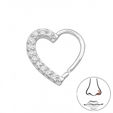 Heart - 925 Sterling Silver Silver SD48369