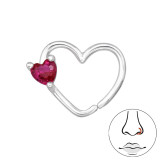 Heart - 925 Sterling Silver Silver SD48372