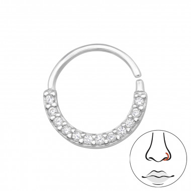 Circle - 925 Sterling Silver Silver SD48373