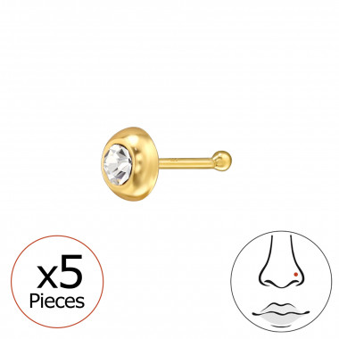 Round - 925 Sterling Silver Silver SD49548