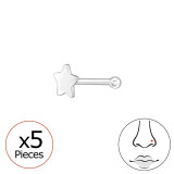 Star - 925 Sterling Silver Silver SD49549