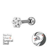 Snowflake - 925 Sterling Silver Silver SD49609