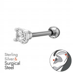Round - 925 Sterling Silver Silver SD49611 Round - 925 Sterling Silver Silver SD49611