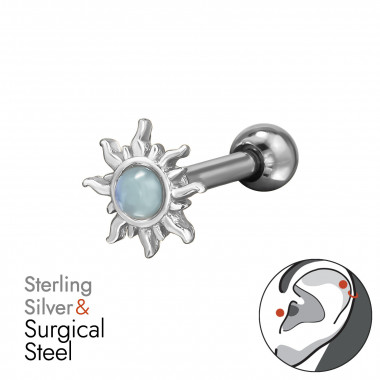Sun - 925 Sterling Silver Silver SD49635