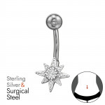 Starburst - 925 Sterling Silver Silver SD49653 Starburst - 925 Sterling Silver Silver SD49653
