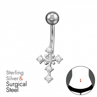 Cross - 925 Sterling Silver Silver SD49657