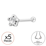 Star - 925 Sterling Silver Silver SD49710