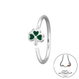 3.5Mm Clover - 925 Sterling Silver Silver SD49836