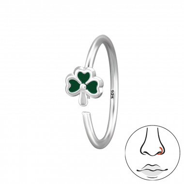 3.5Mm Clover - 925 Sterling Silver Silver SD49836