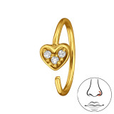 4mm Heart - 925 Sterling Silver Silver SD49840