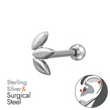 Leaf - 925 Sterling Silver Silver SD49850