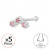 CZ Light Pink Corundum