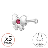 Bow - 925 Sterling Silver Silver SD50033