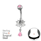 Lotus - 925 Sterling Silver Silver SD50201