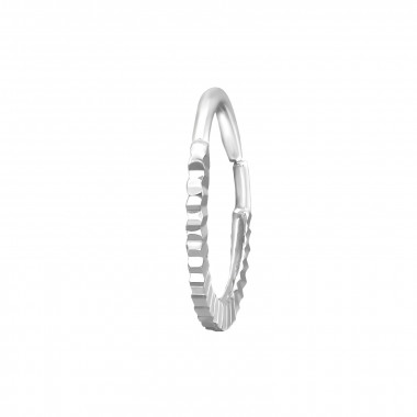 Diamond Cut - 925 Sterling Silver Silver SD50287