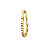 Diamond Cut Nostril Gold - 925 Sterling Silver Silver SD50289