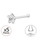 Star - 925 Sterling Silver Silver SD50394