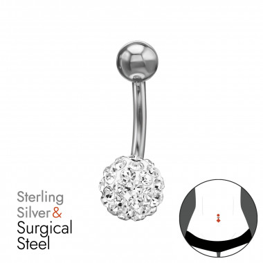 8mm Ferido 1.6X10Mm (14G) - 925 Sterling Silver Silver SD50445