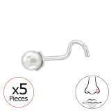 Flower - 925 Sterling Silver Silver SD50508
