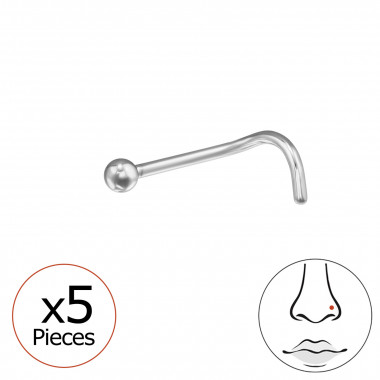 2mm Ball (20G) X5 - Titanium Steel SD47739