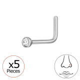 2mm Round (20G) X5 - Titanium Steel SD47749