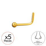 2mm Ball (20G) X5 - Titanium Steel SD47752