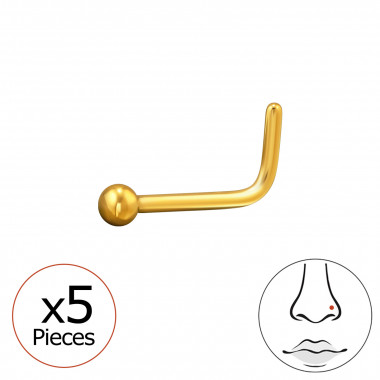 2mm Ball (20G) X5 - Titanium Steel SD47752