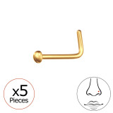 2mm Half Ball (20G) X5 - Titanium Steel SD47758