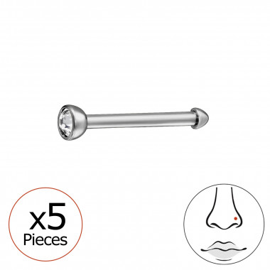 2mm Round (20G) X5 - Titanium Steel SD47762