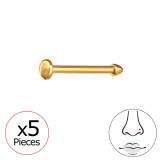 2mm Half Ball (20G) X5 - Titanium Steel SD47771