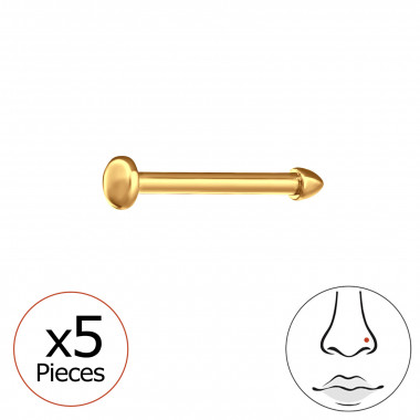 2mm Half Ball (20G) X5 - Titanium Steel SD47771